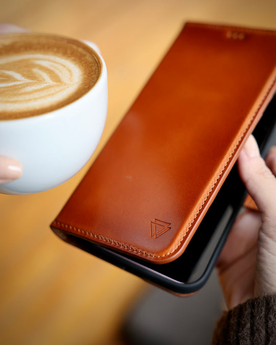 Classic Case El Yapımı Hakiki Deri Samsung S24 Plus Kılıfı