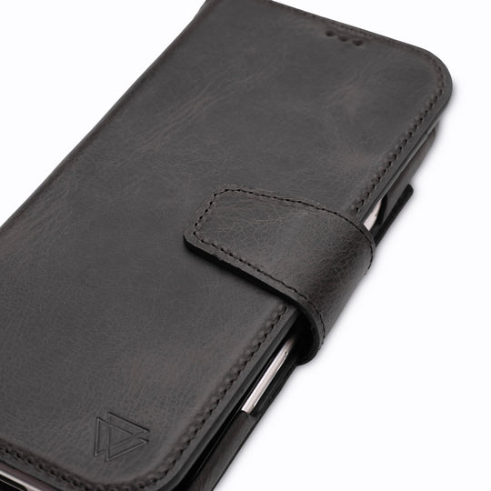 Full Wrap Magic Case El Yapımı Hakiki Deri iPhone 17 Air Kılıfı