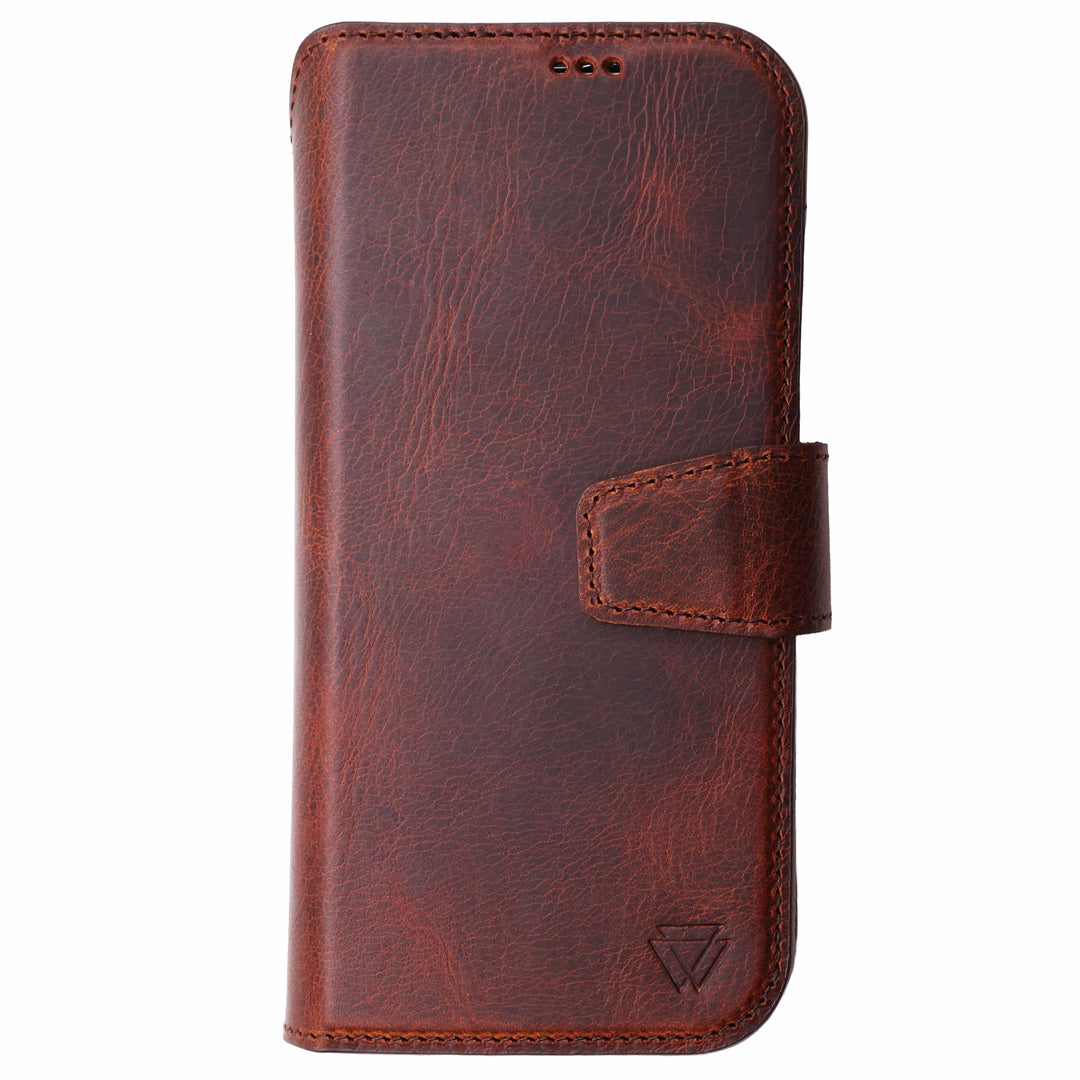 Full Wrap Magic Case El Yapımı Hakiki Deri iPhone 17 Air Kılıfı