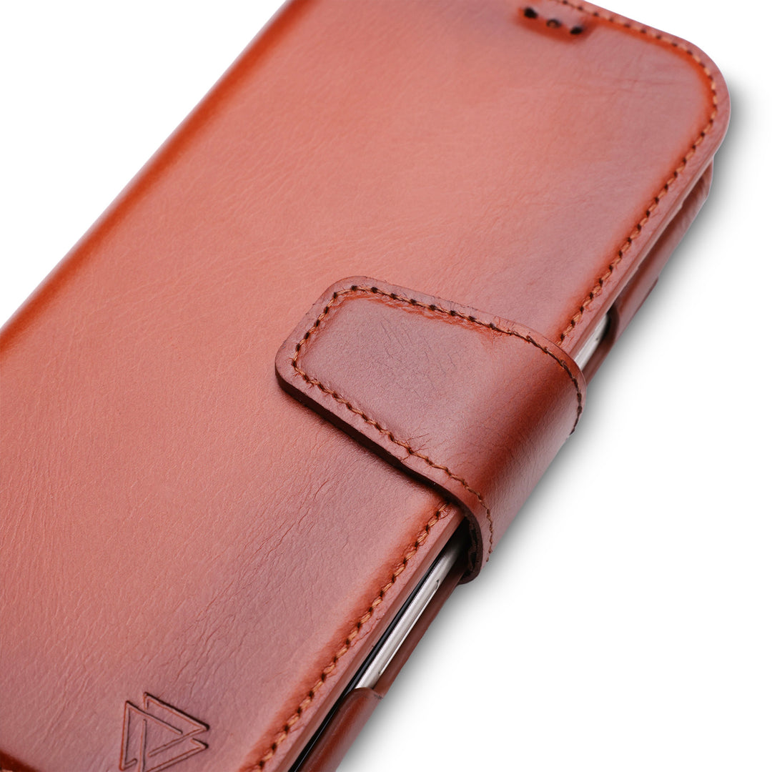 Full Wrap Magic Case El Yapımı Hakiki Deri iPhone 17 Air Kılıfı