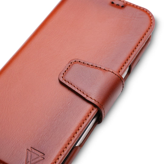 Full Wrap Magic Case El Yapımı Hakiki Deri iPhone 17 Air Kılıfı