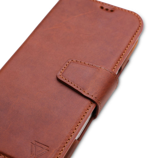 Full Wrap Magic Case El Yapımı Hakiki Deri iPhone 17 Air Kılıfı