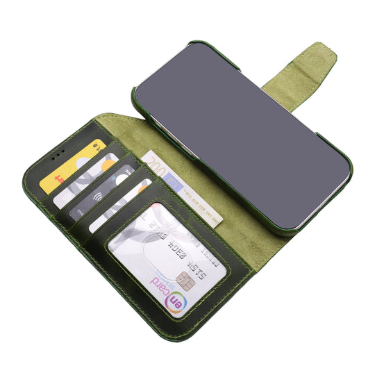 Full Wrap Magic Case El Yapımı Hakiki Deri iPhone 17 Air Kılıfı