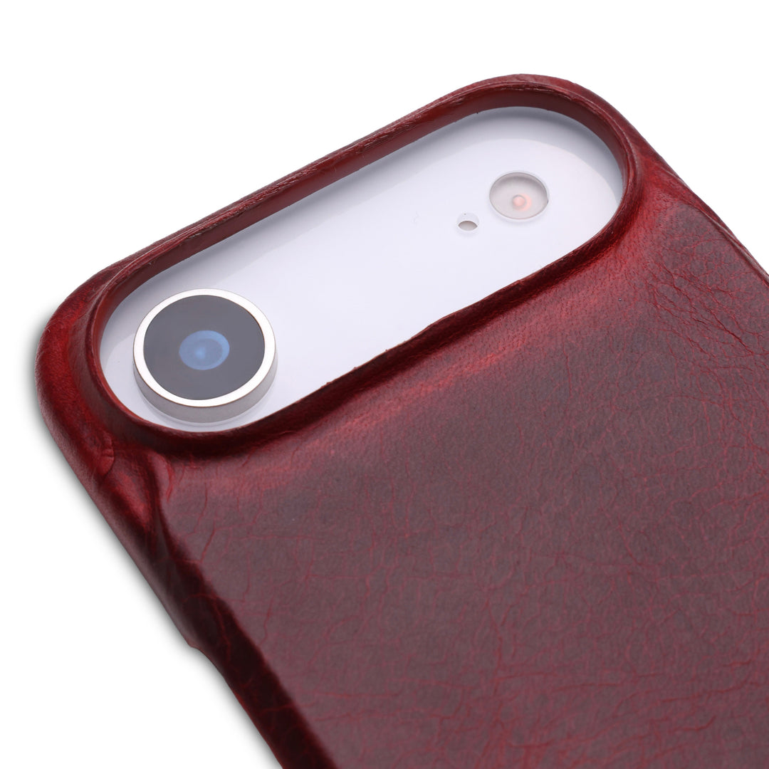 Full Wrap Magic Case El Yapımı Hakiki Deri iPhone 17 Air Kılıfı