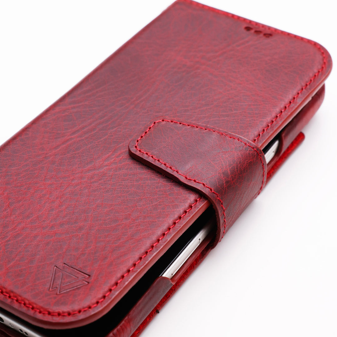 Full Wrap Magic Case El Yapımı Hakiki Deri iPhone 17 Air Kılıfı