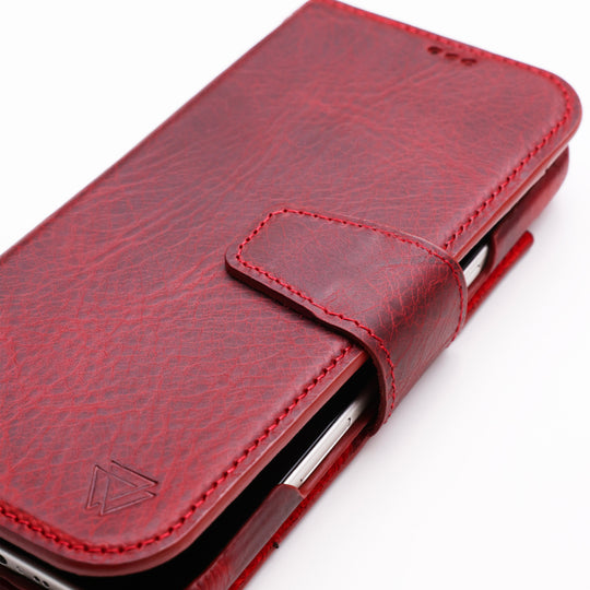 Full Wrap Magic Case El Yapımı Hakiki Deri iPhone 17 Air Kılıfı