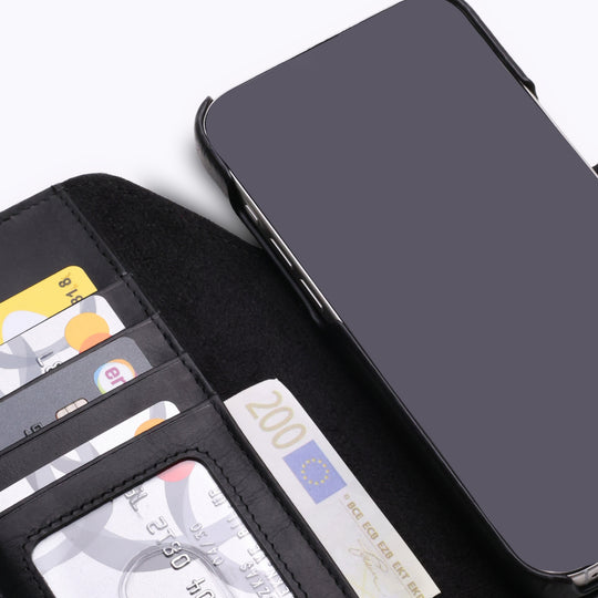 Full Wrap Magic Case El Yapımı Hakiki Deri iPhone 17 Pro Max Kılıfı