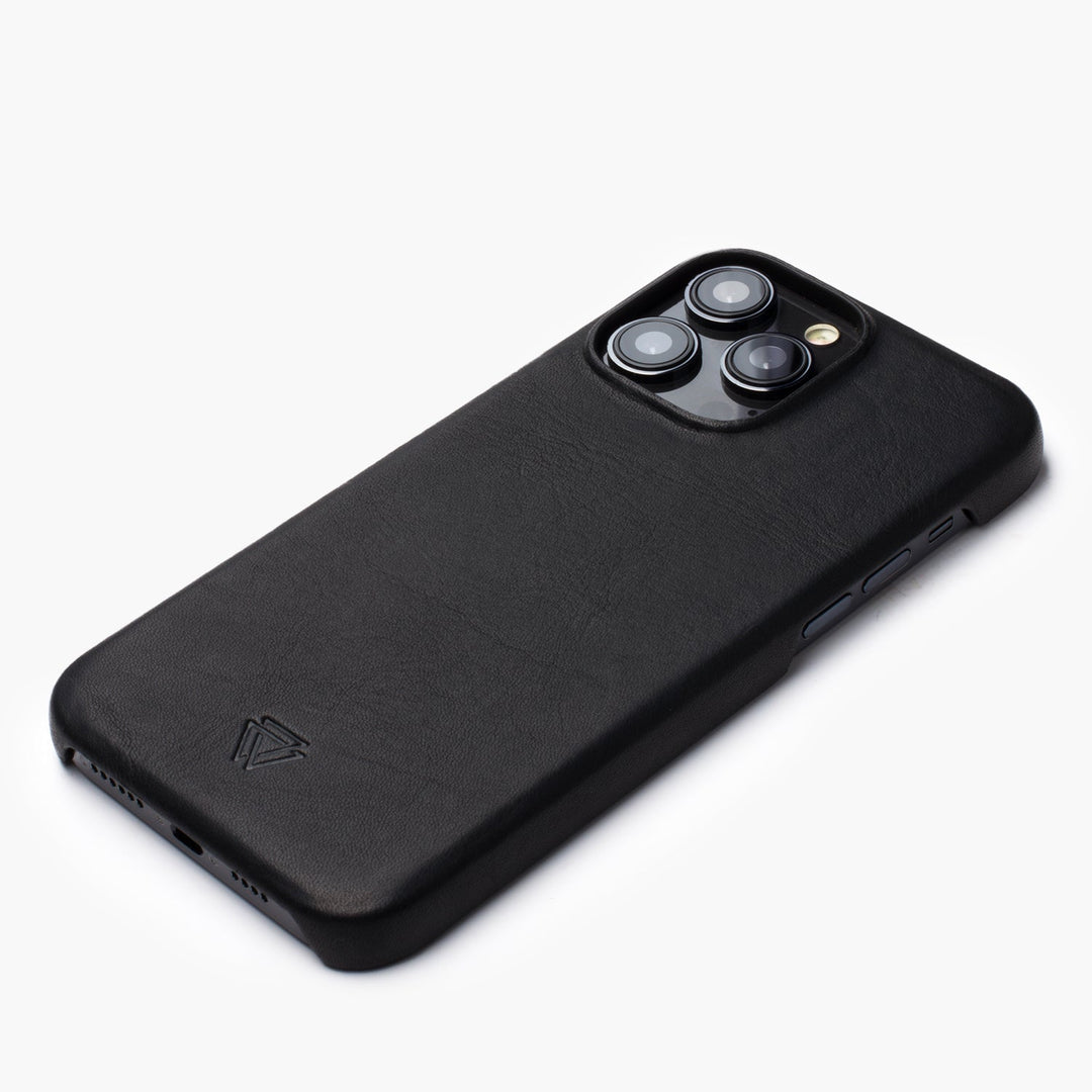 Full Wrap Magsafe El Yapımı Hakiki Deri iPhone 15 Kılıfı