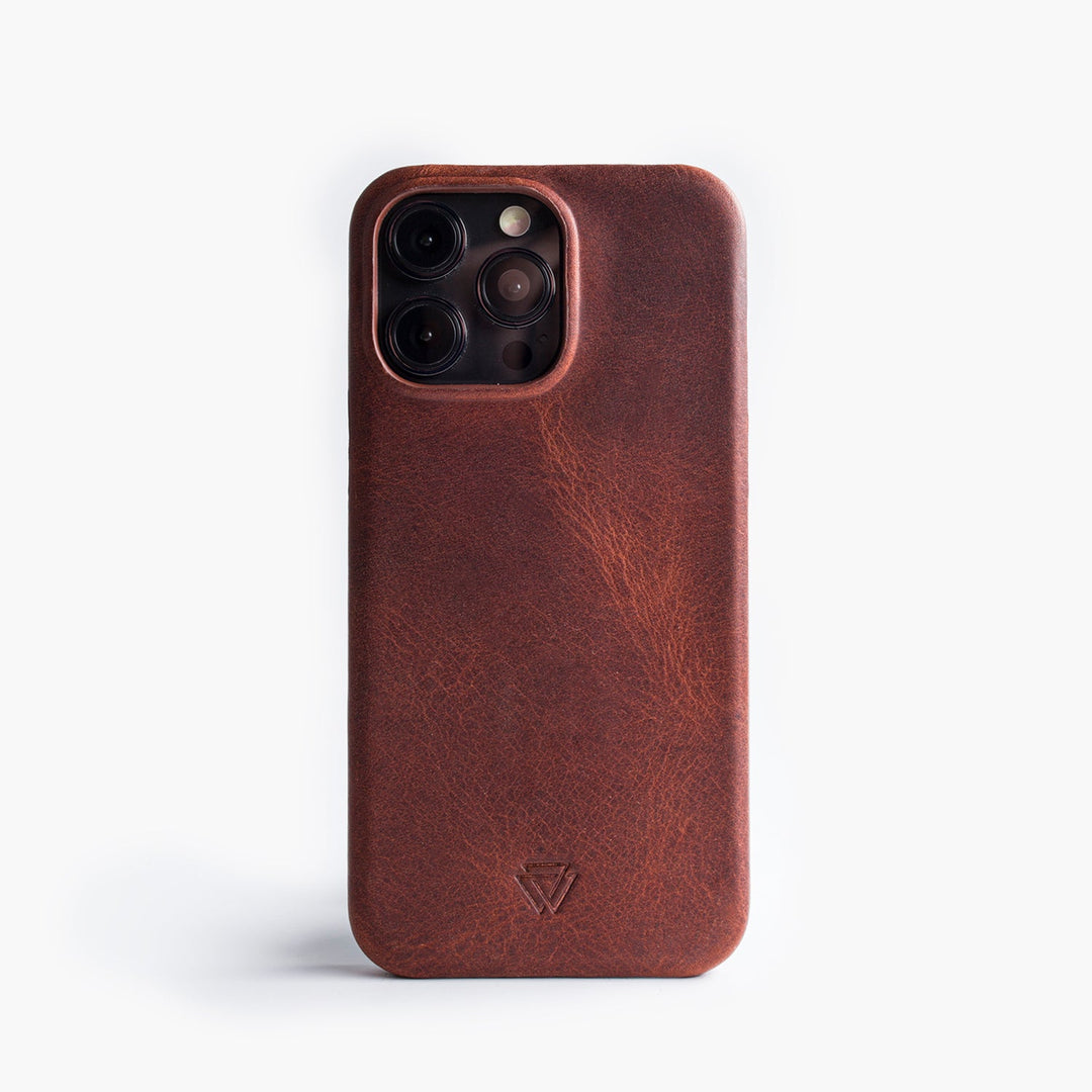 Full Wrap Magsafe El Yapımı Hakiki Deri iPhone 15 Plus Kılıfı