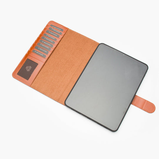 El Yapımı Hakiki Deri iPad Pro 12.9" Kılıfı