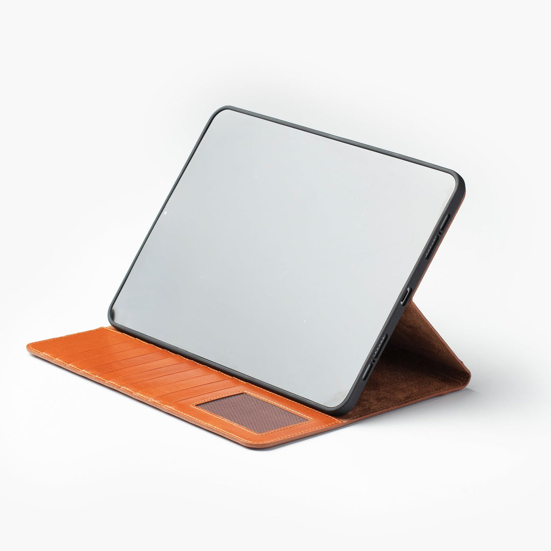 El Yapımı Hakiki Deri iPad Pro 12.9" Kılıfı