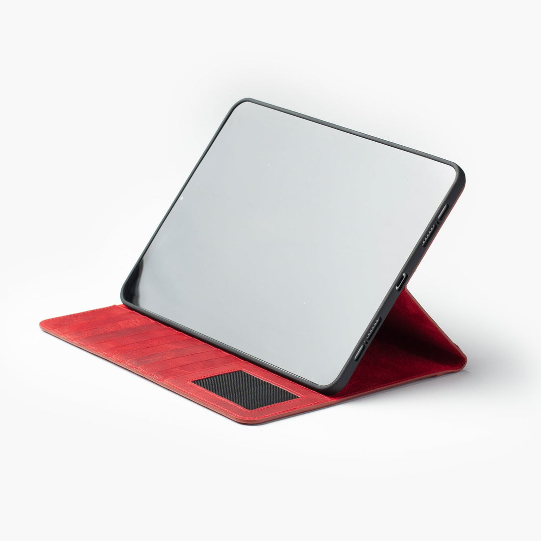 El Yapımı Hakiki Deri iPad Pro 12.9" Kılıfı