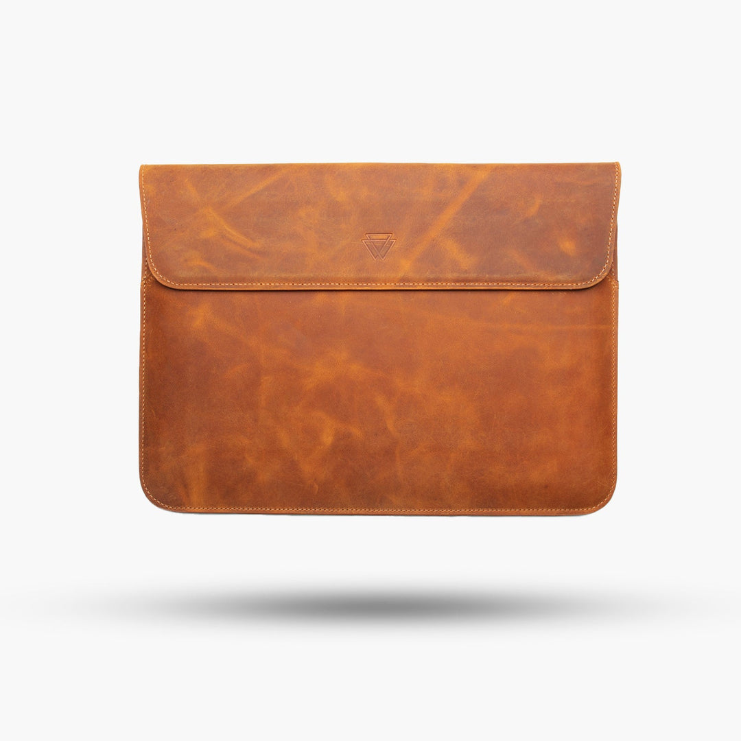 El Yapımı Hakiki Deri MacBook Air Sleeve 14.2"