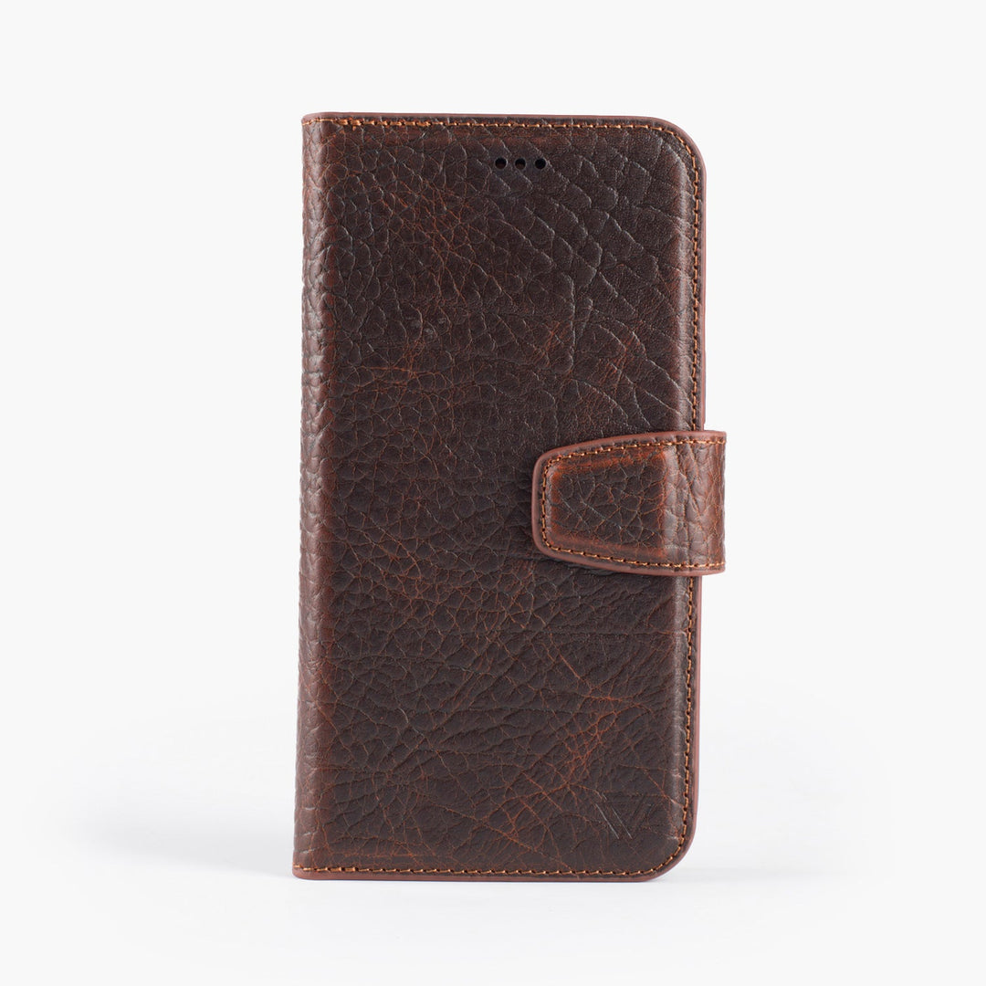 Magic Case El Yapımı Hakiki Deri iPhone 15 Pro Kılıfı