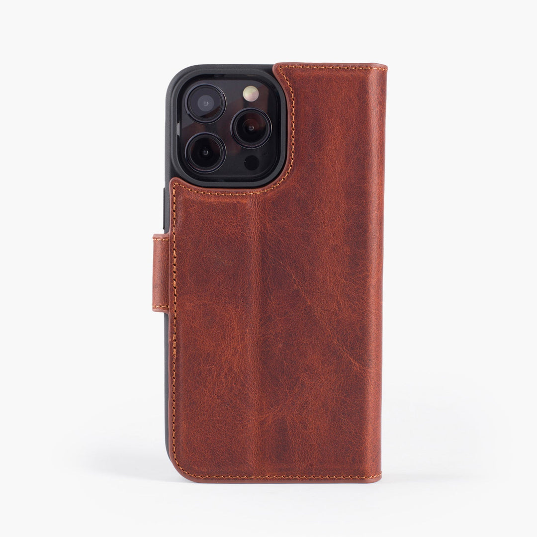 Magic Case El Yapımı Hakiki Deri iPhone 16 Plus Kılıfı