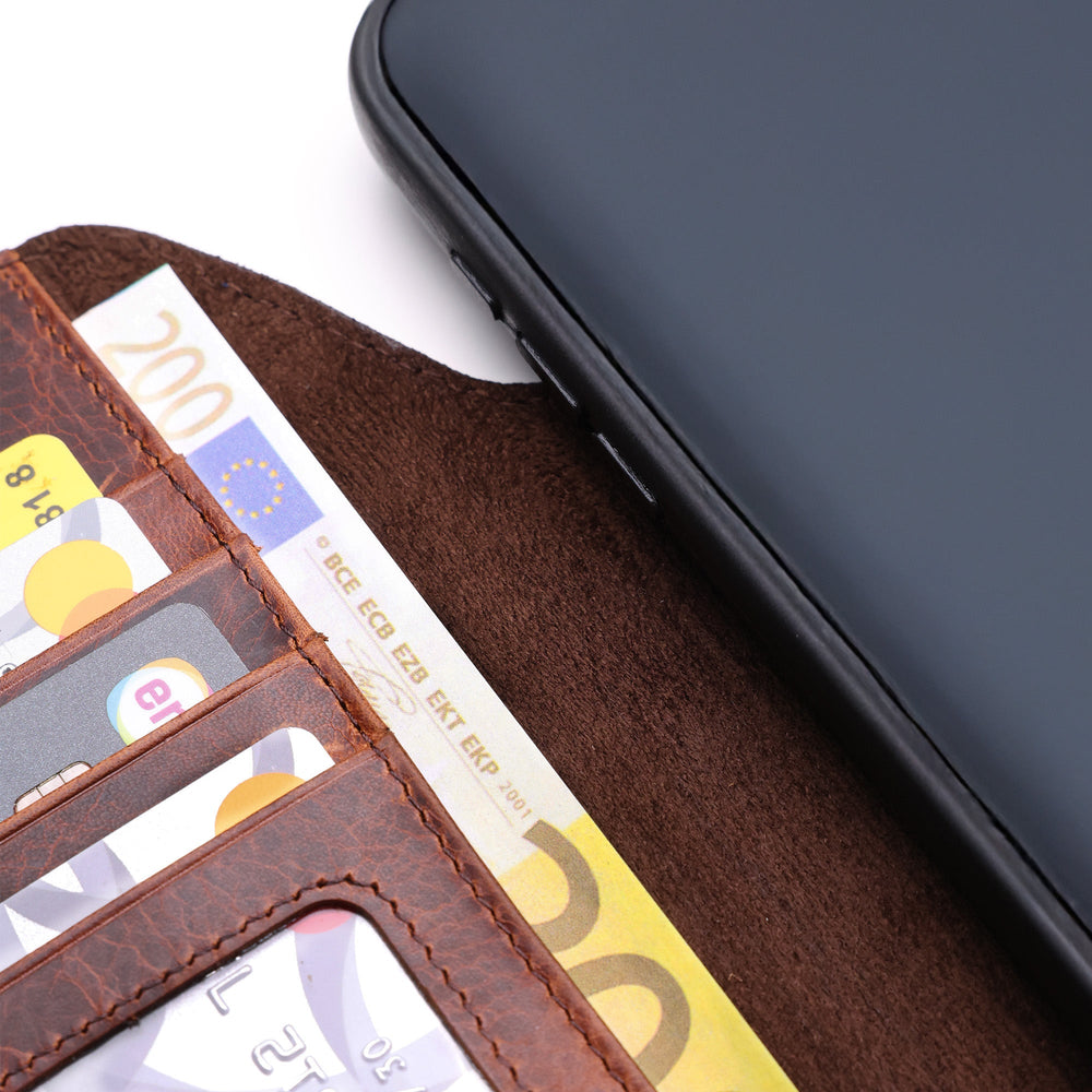 Magic Case El Yapımı Hakiki Deri iPhone 18 Pro Max Kılıfı