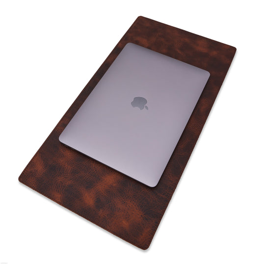 El Yapımı Hakiki Deri Masa Matı 52*27