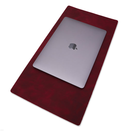 El Yapımı Hakiki Deri Masa Matı 52*27