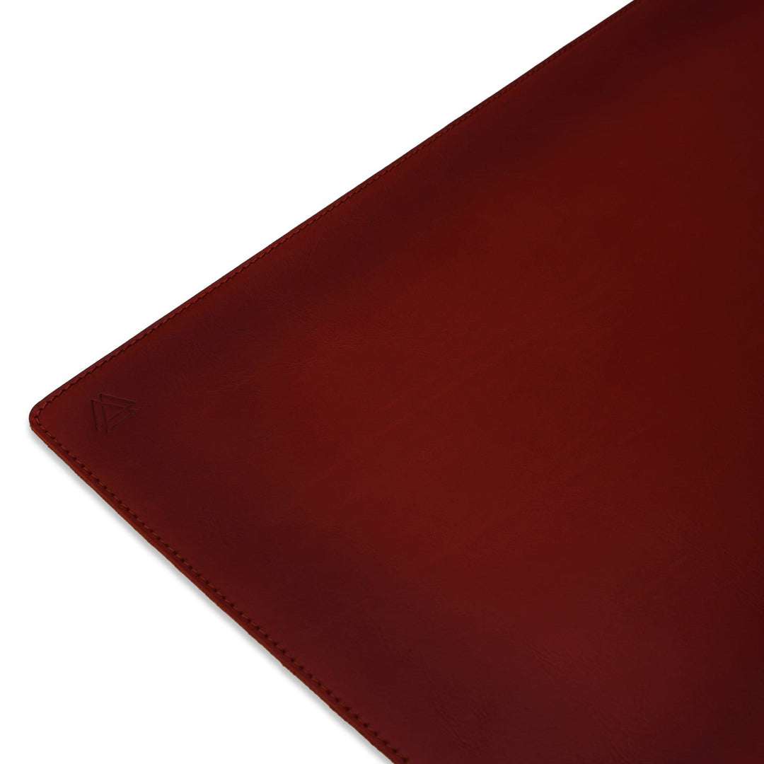 El Yapımı Hakiki Deri Masa Matı 52*27