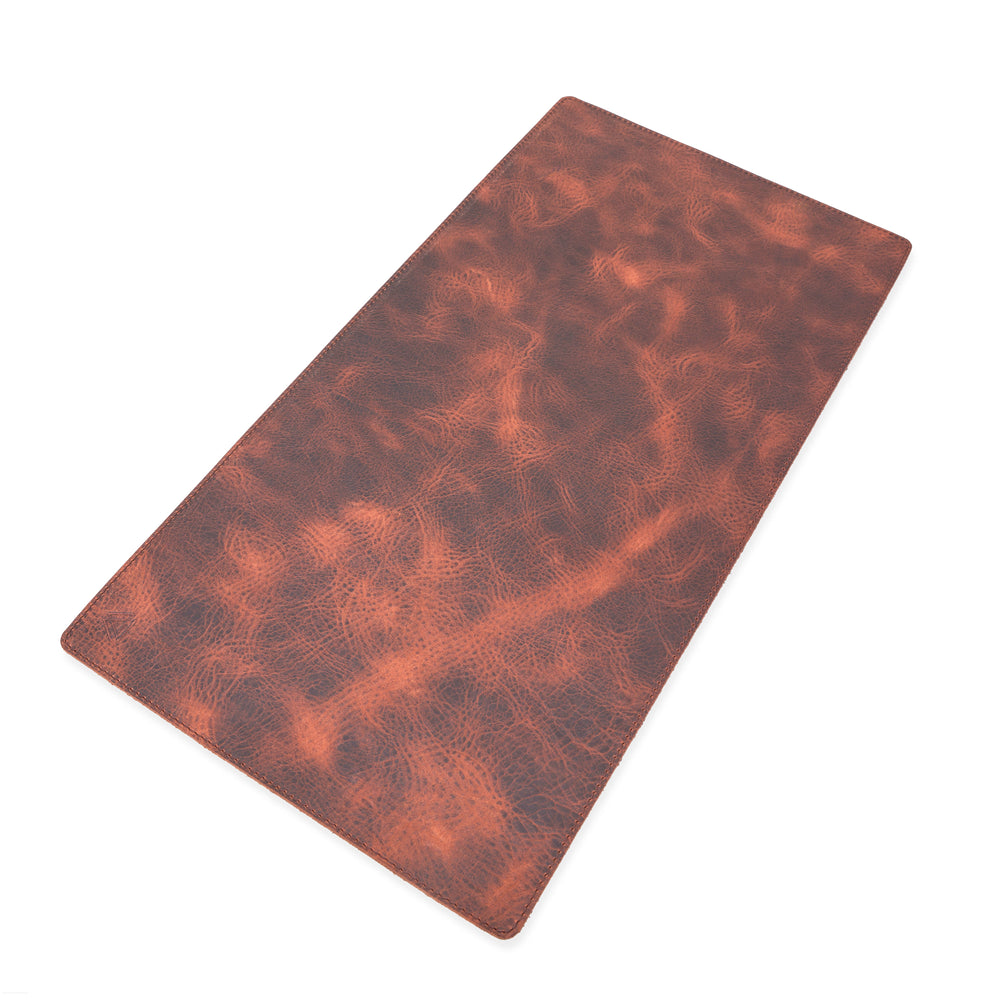 El Yapımı Hakiki Deri Masa Matı 52*27