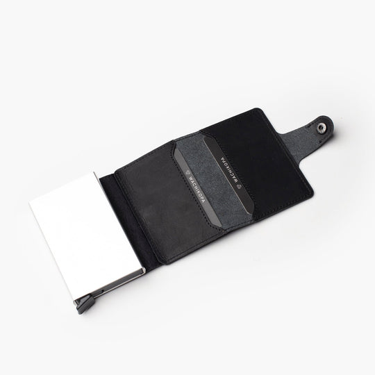 El Yapımı Hakiki Deri Mechanized Multi Wallet