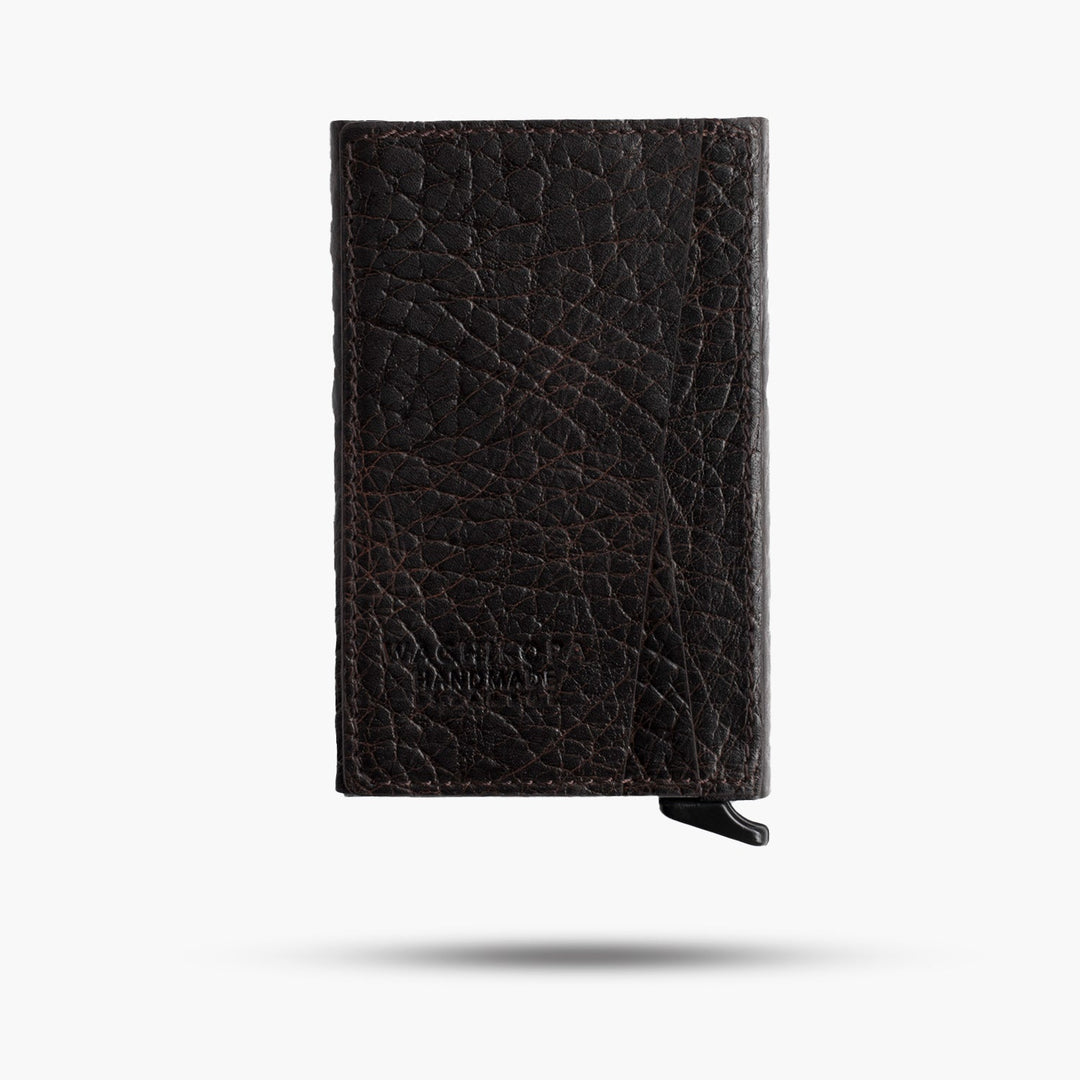 El Yapımı Hakiki Deri Mechanized Wallet