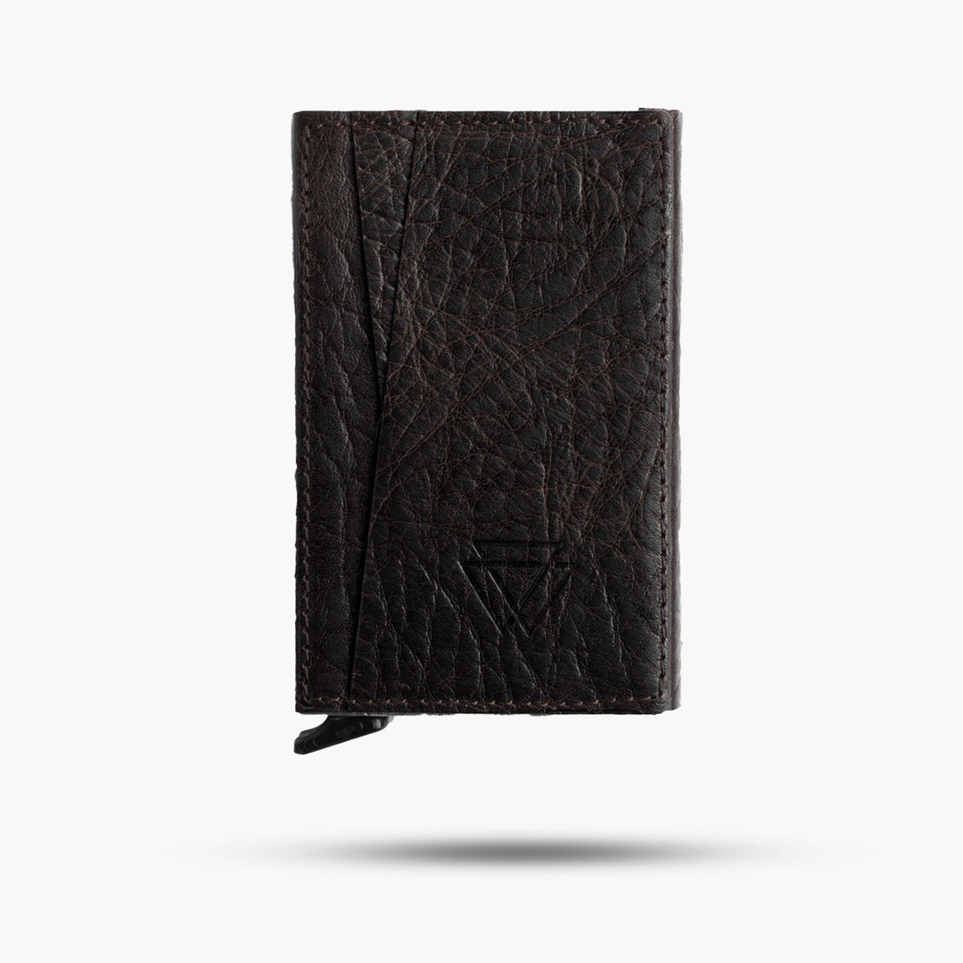 El Yapımı Hakiki Deri Mechanized Wallet