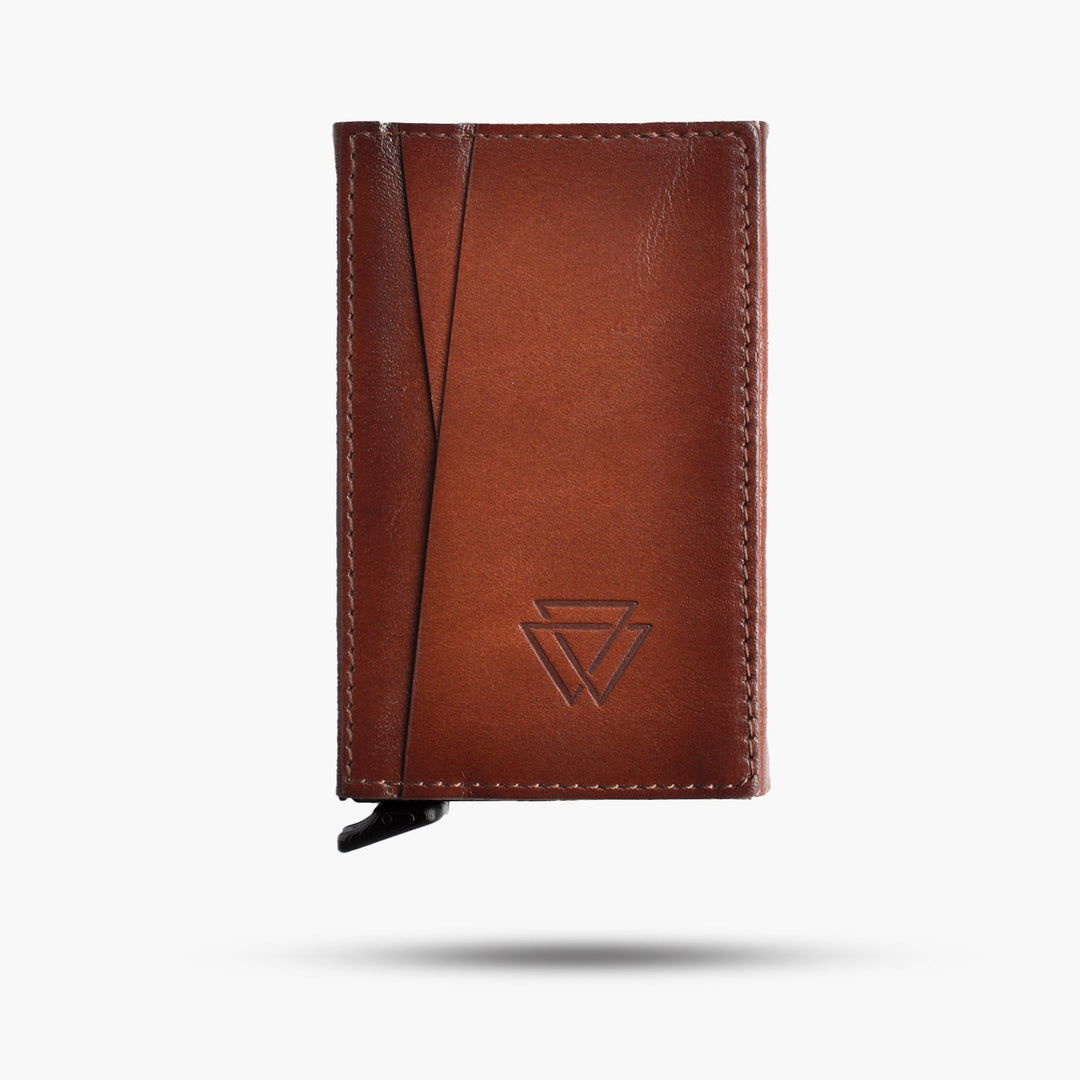 El Yapımı Hakiki Deri Mechanized Wallet