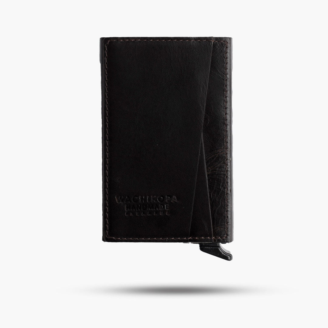 El Yapımı Hakiki Deri Mechanized Wallet