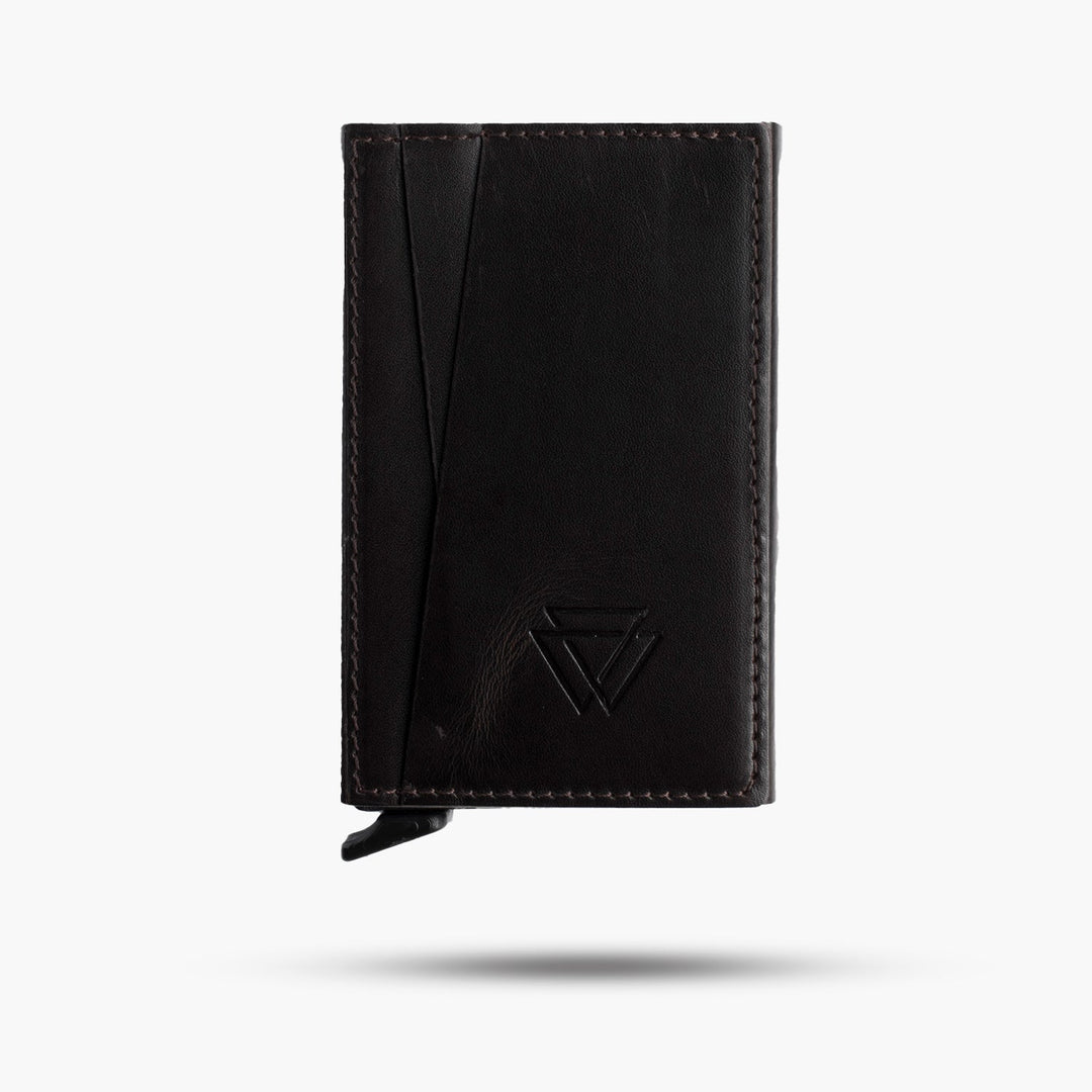 El Yapımı Hakiki Deri Mechanized Wallet