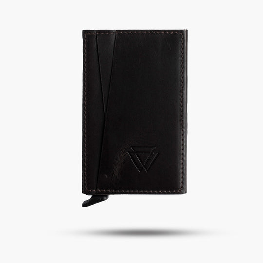 El Yapımı Hakiki Deri Mechanized Wallet