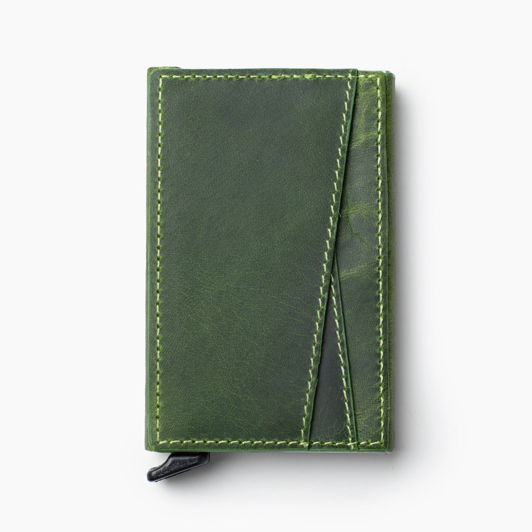 El Yapımı Hakiki Deri Mechanized Wallet