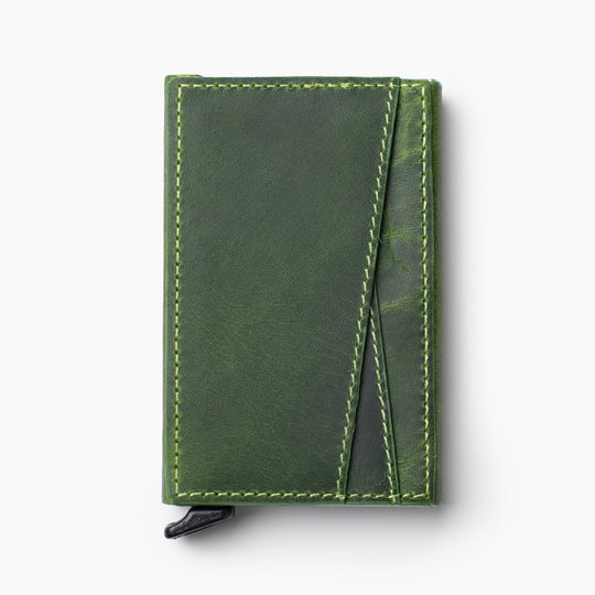 El Yapımı Hakiki Deri Mechanized Wallet