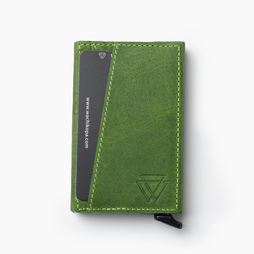 El Yapımı Hakiki Deri Mechanized Wallet