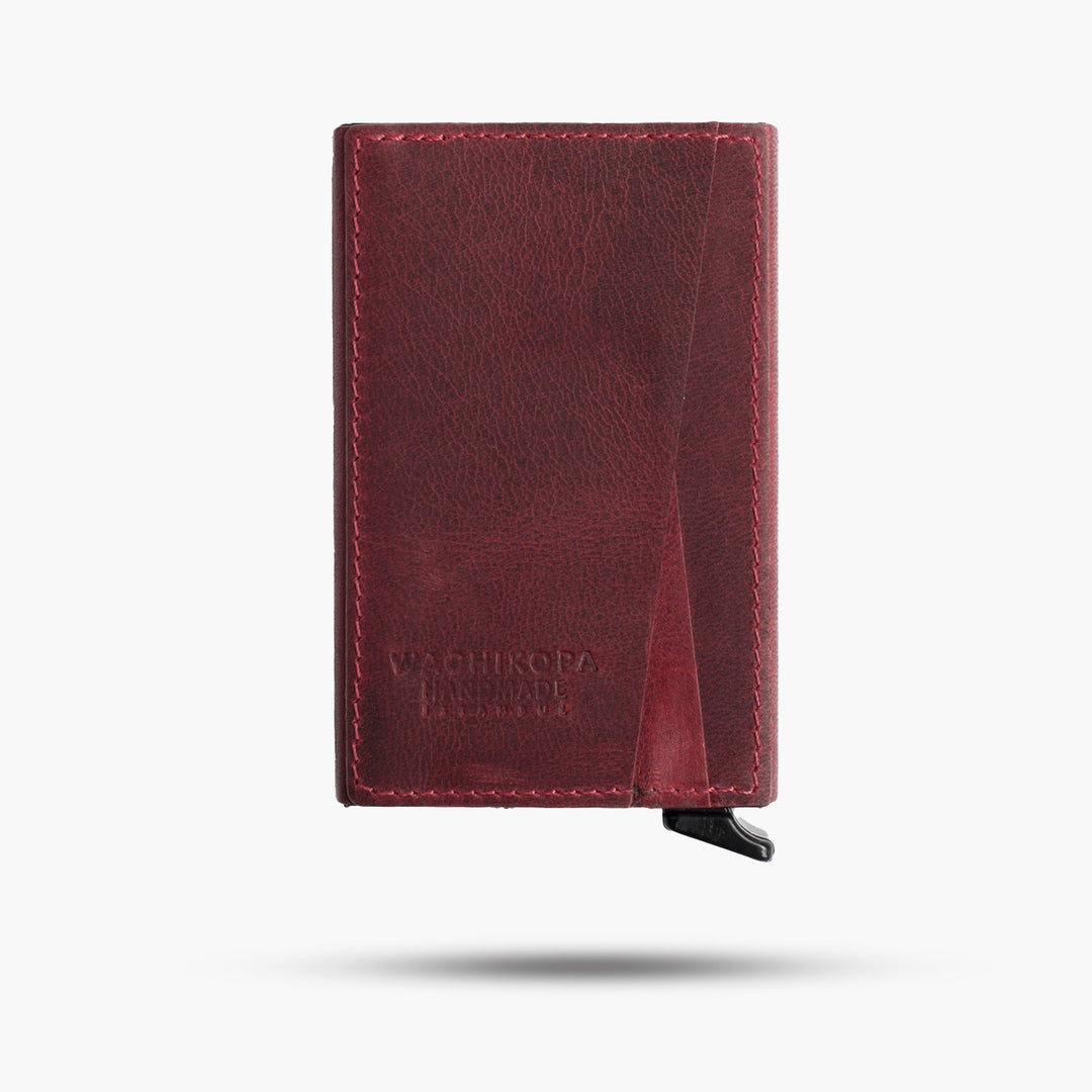 El Yapımı Hakiki Deri Mechanized Wallet