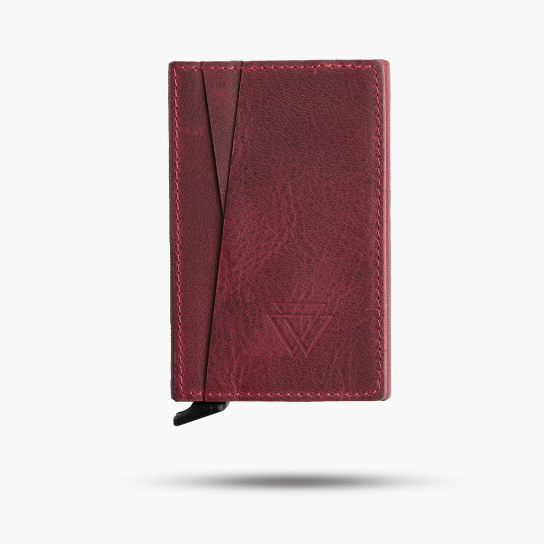 El Yapımı Hakiki Deri Mechanized Wallet