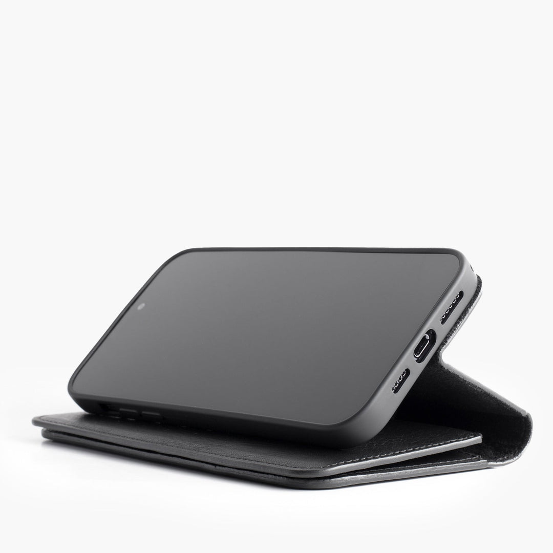 Multi Wallet El Yapımı Hakiki Deri iPhone 13 Pro Kılıfı