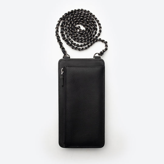 Neck Strap El Yapımı Hakiki Deri iPhone 16 Pro Max Kılıfı