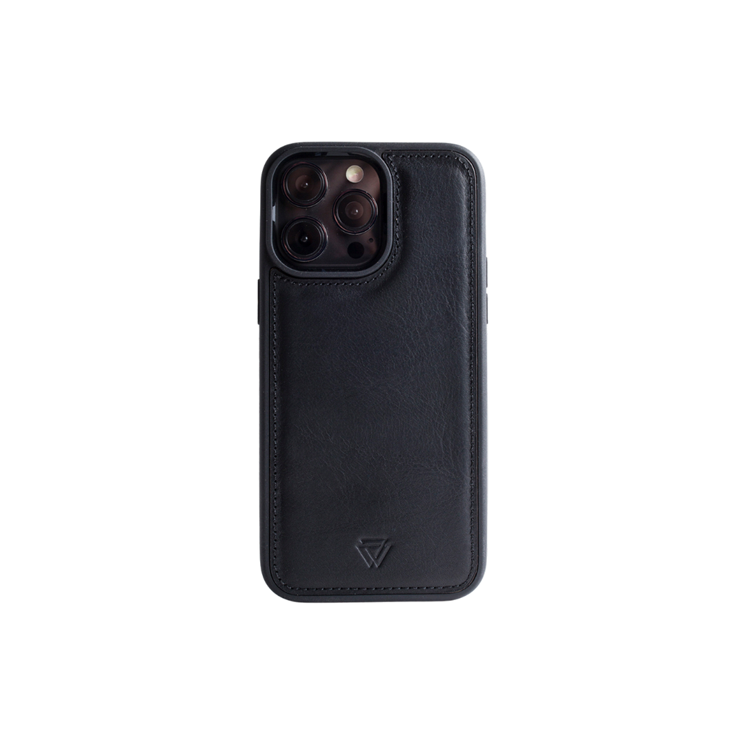 Back Cover Magsafe Case El Yapımı Hakiki Deri iPhone 16 Pro Kılıfı