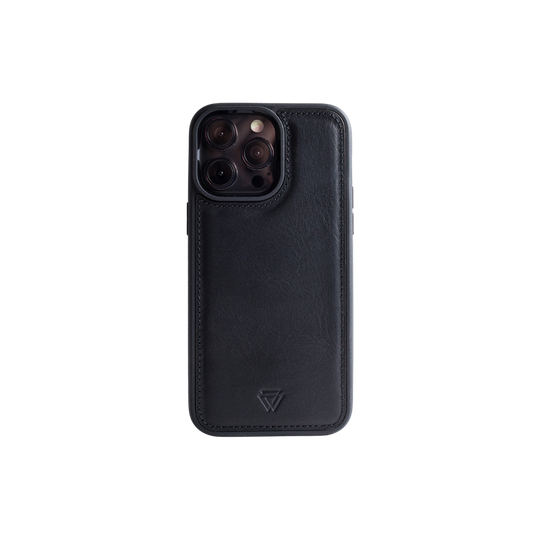 Back Cover Magsafe Case El Yapımı Hakiki Deri iPhone 16 Pro Kılıfı